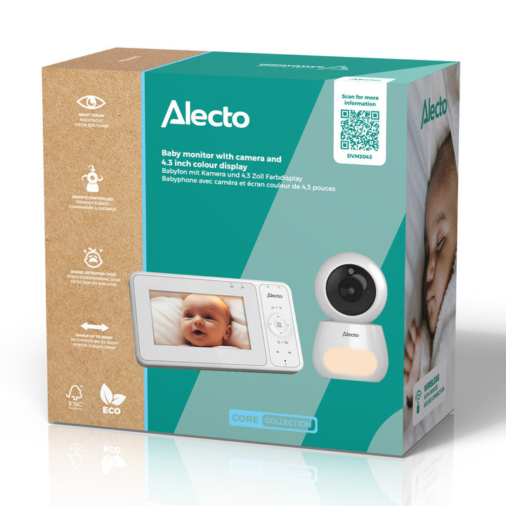 Alecto DVM2043 PTZ – WLAN, 2-Wege-Audio – Indoor