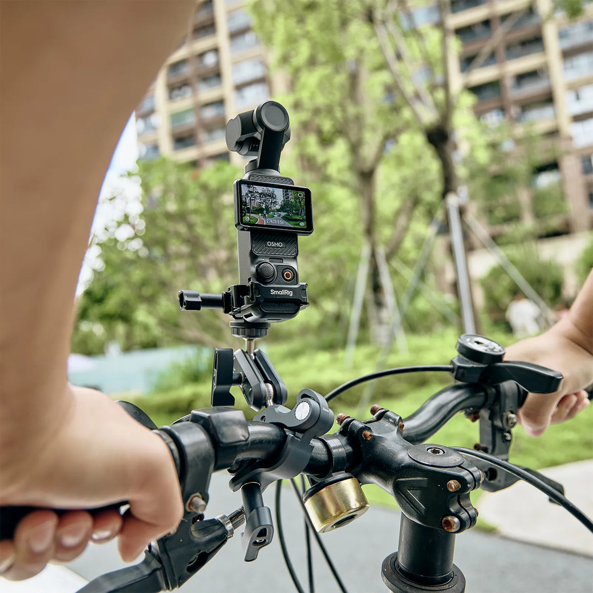 SmallRig 5607 Cage-Adapter – 1/4"-20-Gewinde, Aluminium/PC – für DJI Osmo Pocket 3 – Schwarz