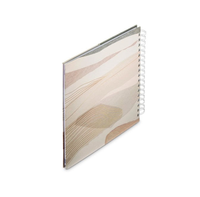 Hama Fotobuch Watercolor – braun, Spiralbindung, Karton, 280 × 240 mm