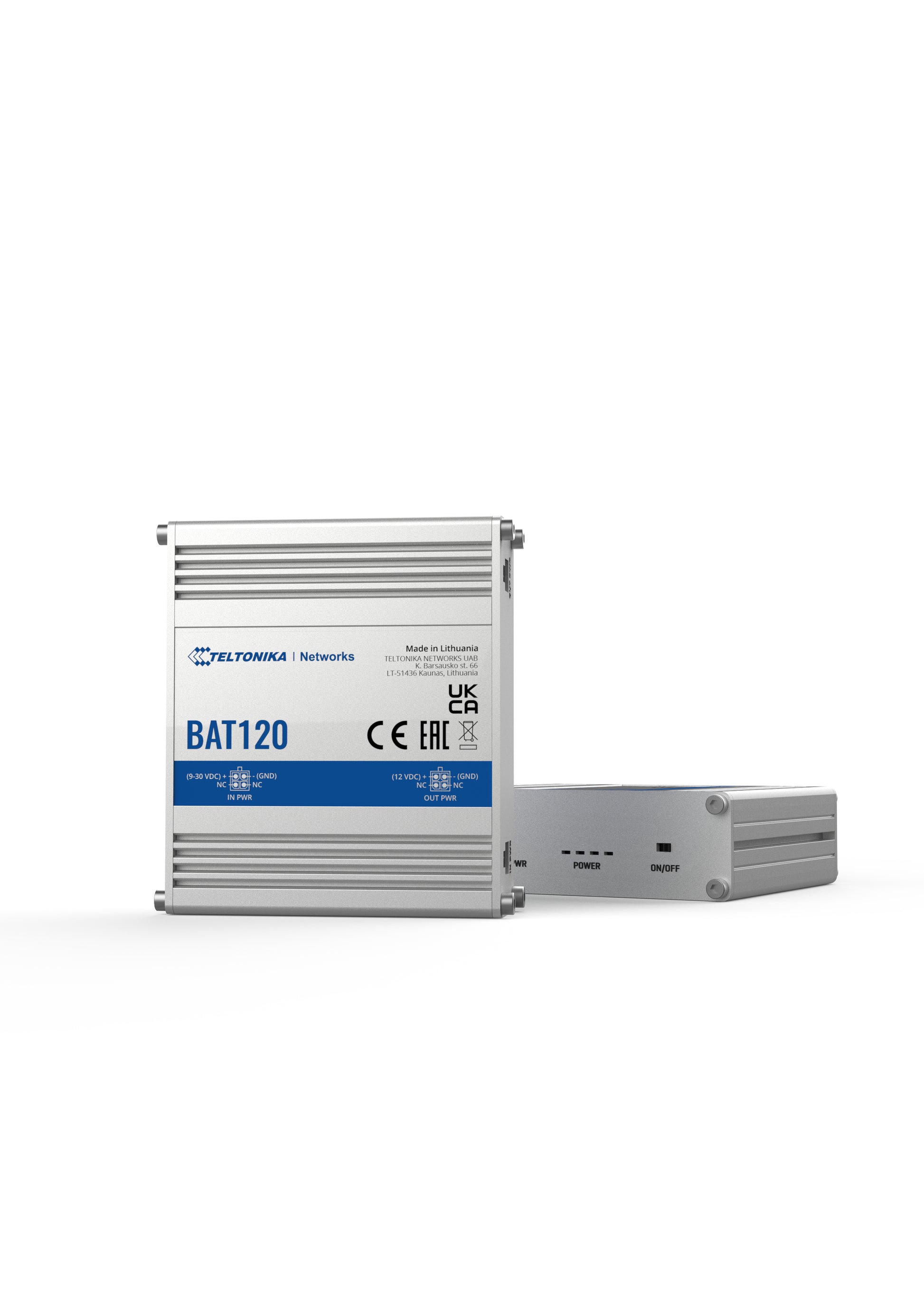 Teltonika BAT120 USV 22 W Line-Interaktiv – Kompakt – für RUT2xx, RUT95x und andere
