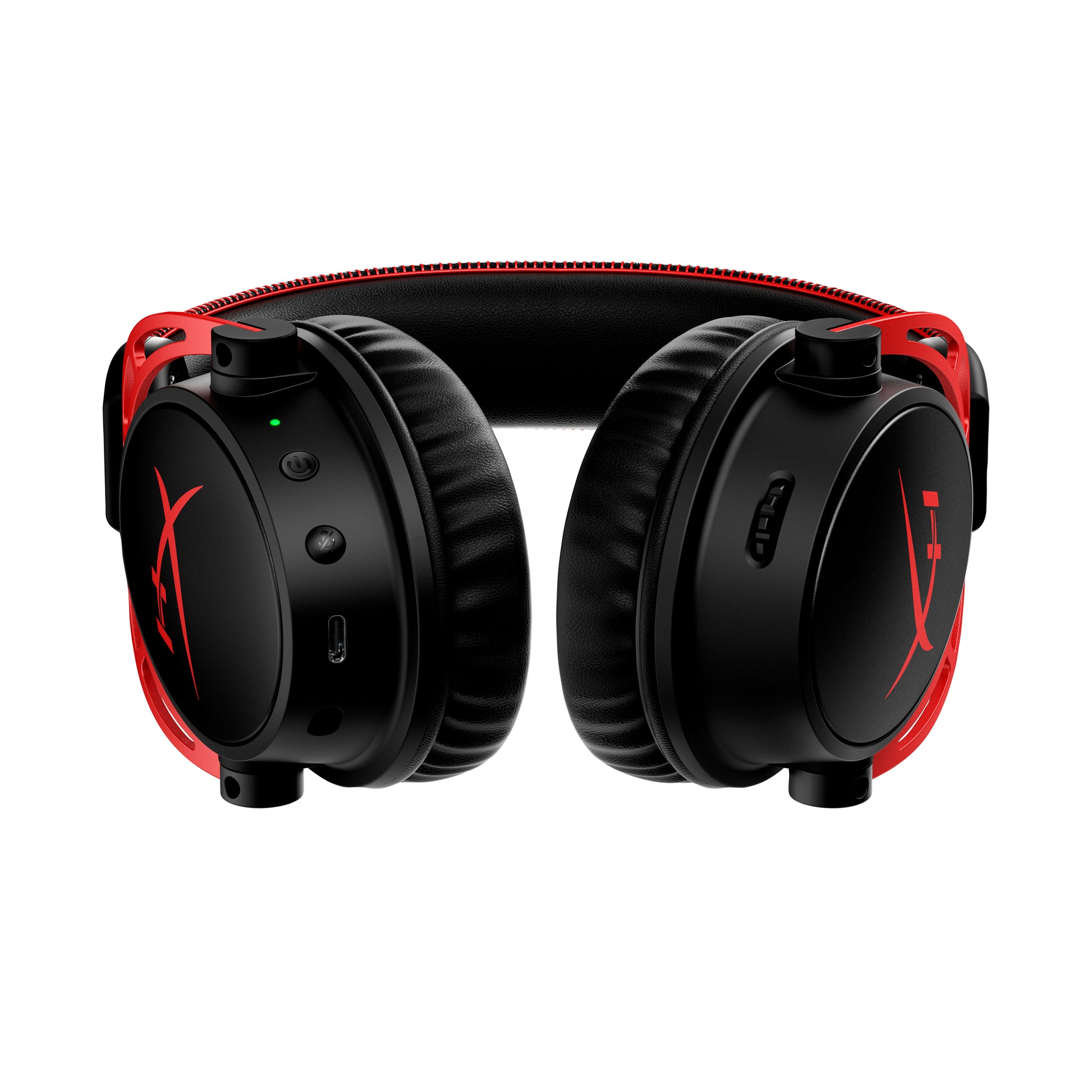 HyperX Cloud Alpha W Gaming-Headset – Over-Ear, Stereo, Kabel + BT, 3,5 mm Klinke, Schwarz/Rot
