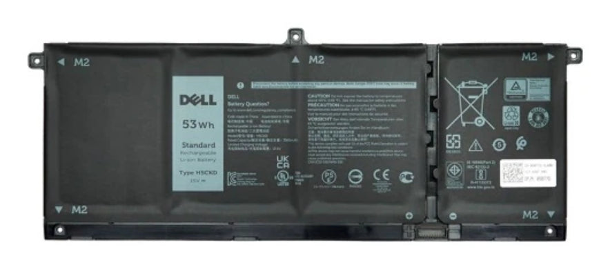 Origin Storage Notebook-Akku – für Dell – 53 Wh, 7,6 V (4 Zellen) – Schwarz