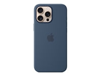 Apple Backcover – für Apple iPhone 16 Pro Max, MagSafe, Mikrofaser+Silikon, Denim