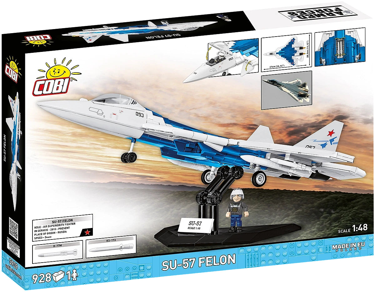 COBI 3D Puzzle Suchoi Su-57 – 928 Teile – Kunststoff – ab 8 J.