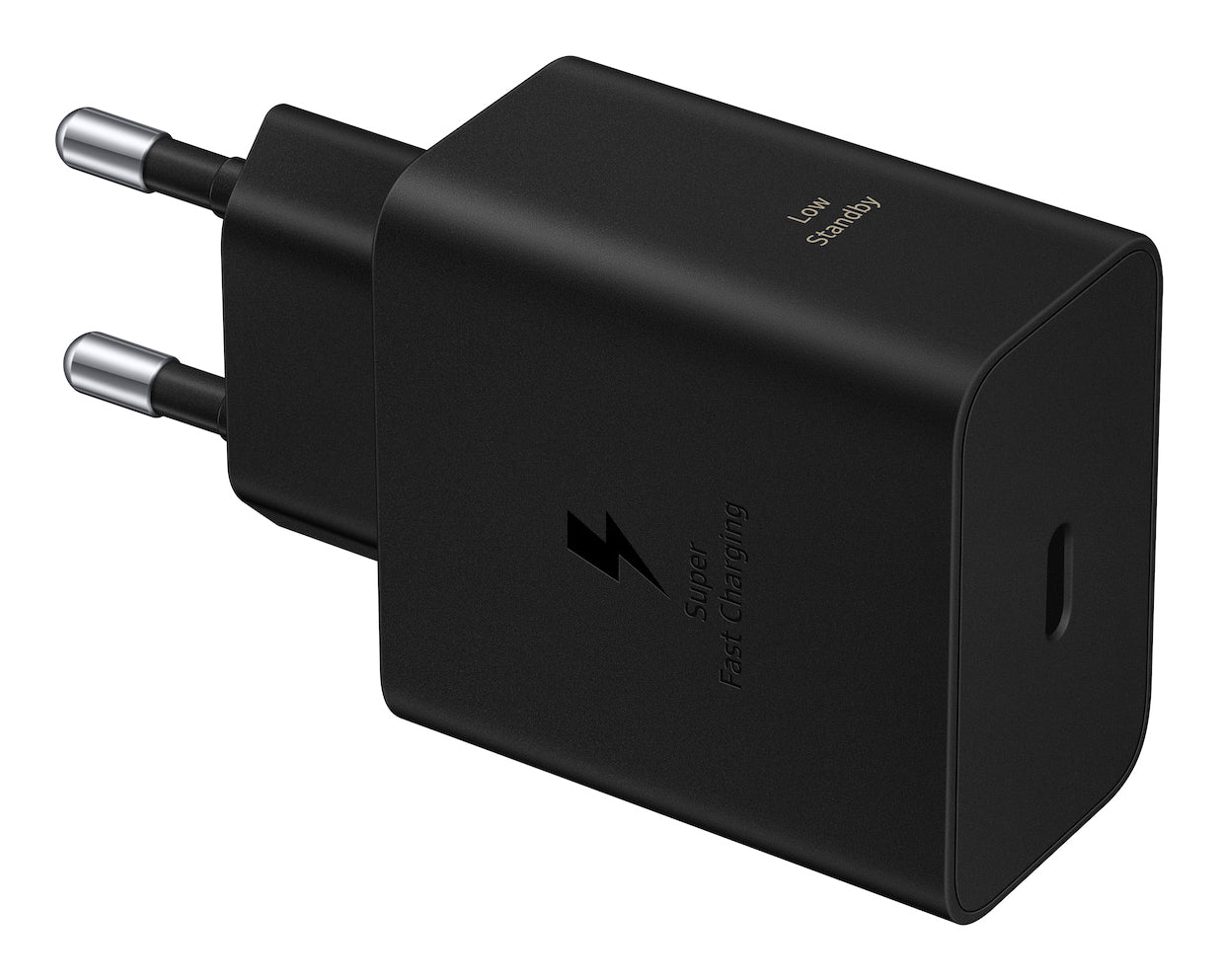 Samsung USB-Ladegerät 60 W – USB-C×1 – Schnellladung – für Laptop, Smartphone, Tablet – schwarz
