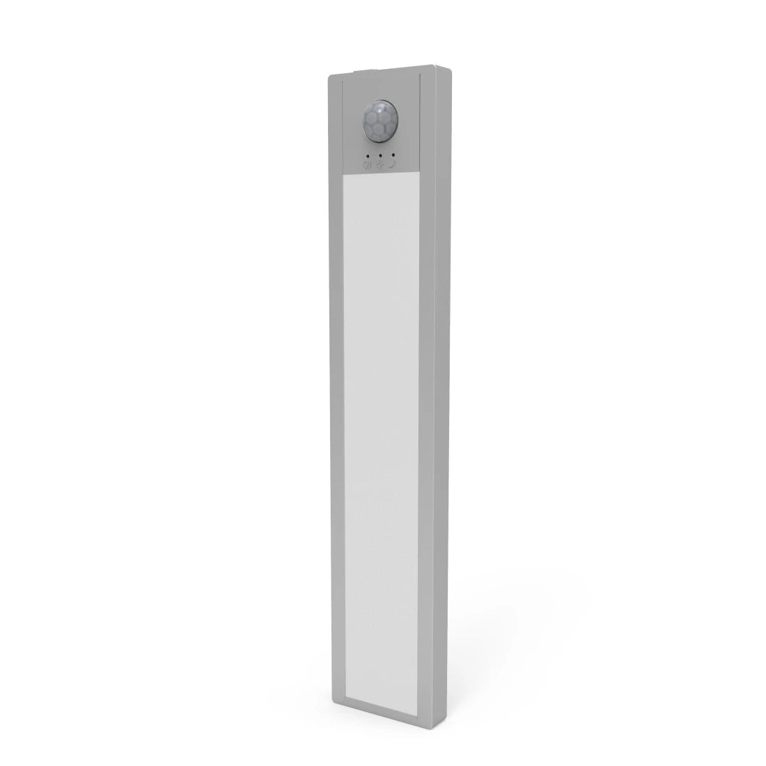 Hama Unterbauleuchte Sleek – 21 cm, 190 lm, 1,5 W, 4000 K, dimmbar, Akku, Bewegungssensor, USB, silber
