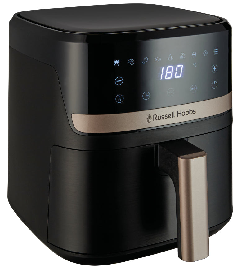 Russell Hobbs Heissluftfritteuse Satisfry 27610-56 – 4,3 l, 9 Programme, 1300 W – Schwarz