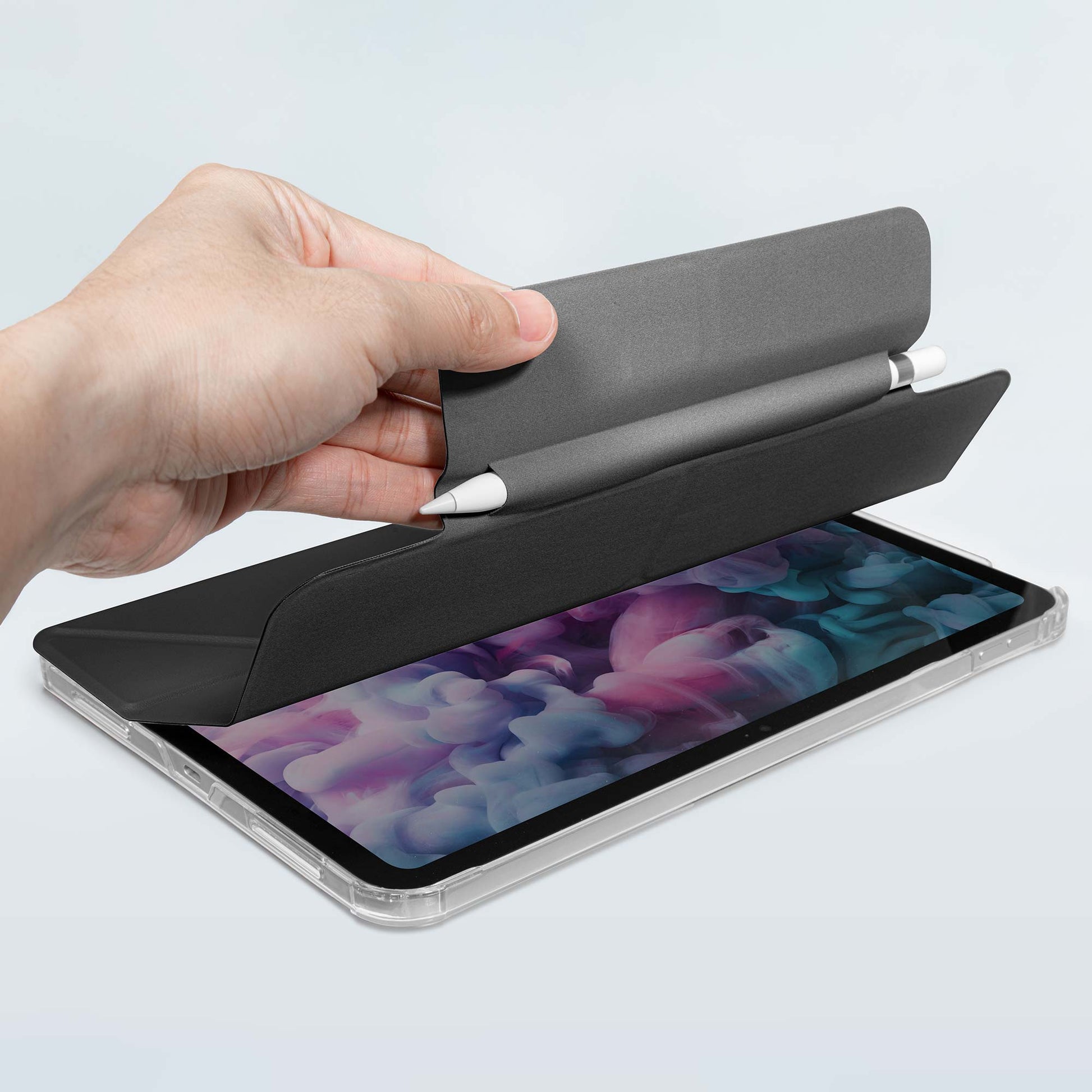 LAUT HUEX FOLIO Tablet-Hülle für iPad Pro 11" (2024) – Schwarz