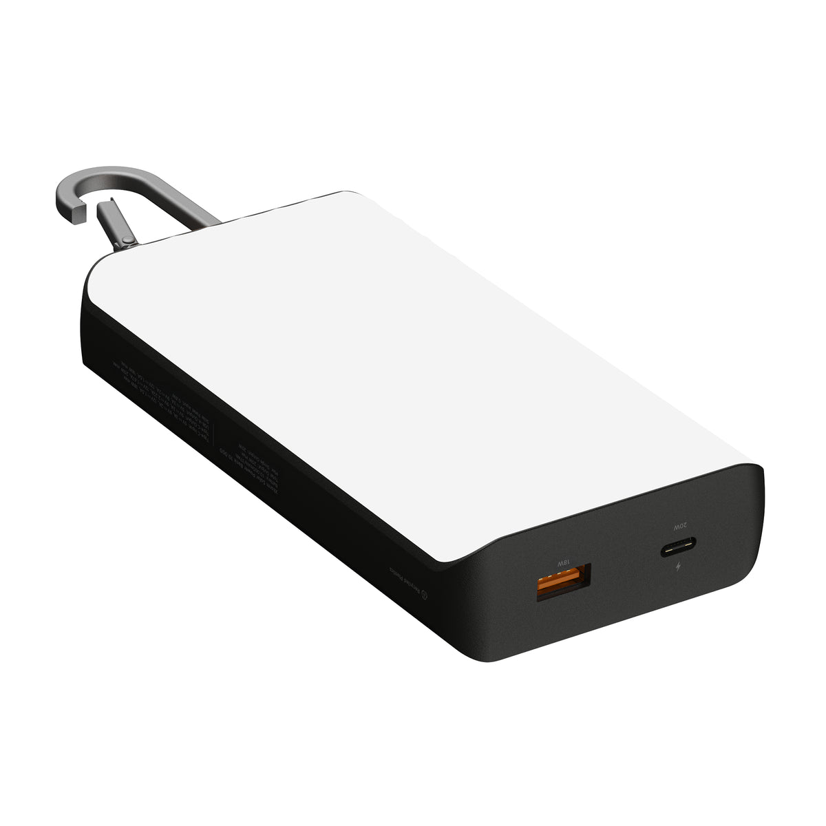 Xtorm Go2 Powerbank 10'000 mAh – 20 W PD, 1× USB-C, 1× USB-A, schwarz, für Samsung, iPhone