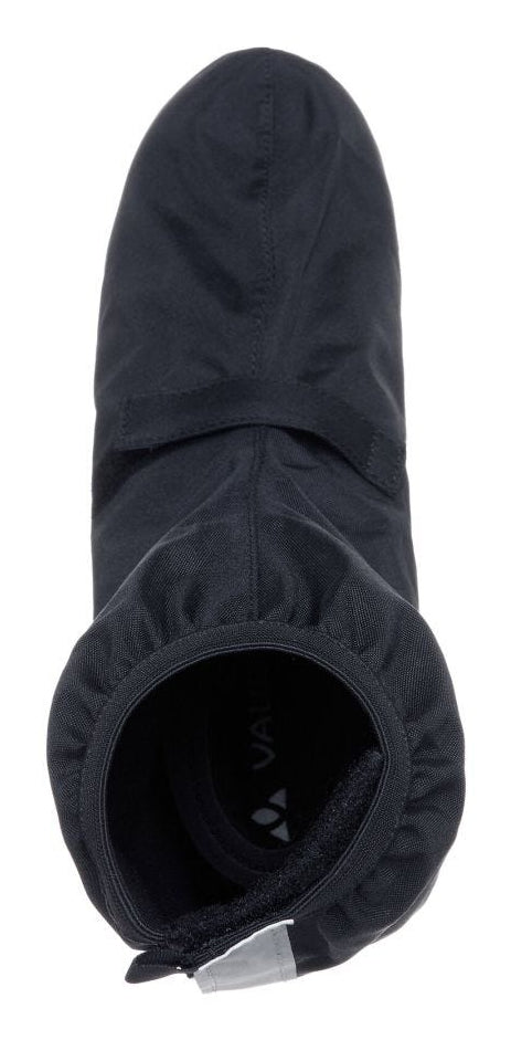 VAUDE Gamaschen – Grösse 36–39 – Polyester (PU-beschichtet), Schwarz/Neongrün, wasserfest, reflektierend