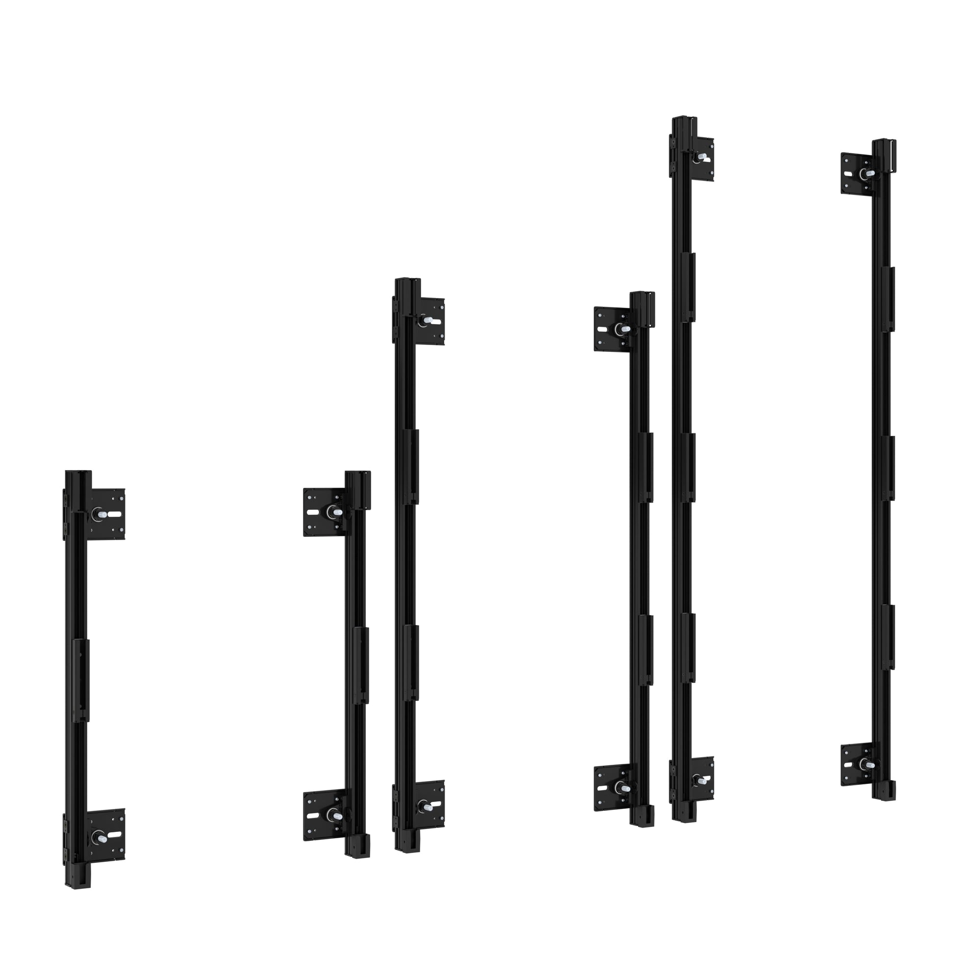 Chief Wandhalterung – Fix – bis 27" – bis 113,4 kg, Höhenverstellbar – DVM27U3, Schwarz