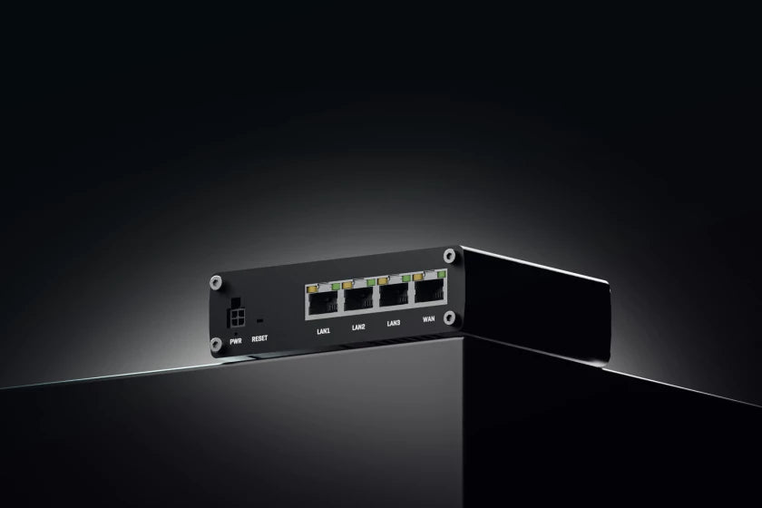 Teltonika RUTM08 VPN-Router – Ethernet-WAN, 4× 1G LAN, 1× USB 2.0, SIM-Slot