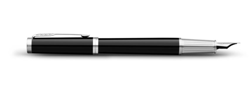 Parker INGENUITY Black C.T. – Federspitze M – schwarz, blau – Patronen