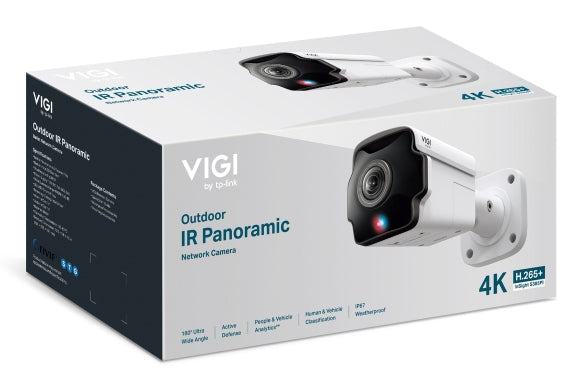 TP-Link InSight S385PI Netzwerkkamera – 4K, 8 MP, IP67, Weiss