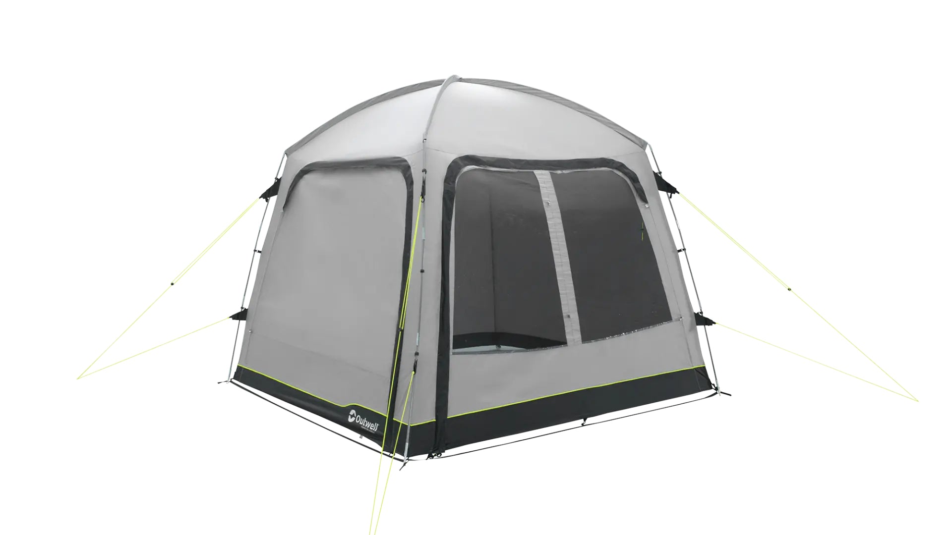 Outwell Pavillon Dakota Shelter M – PFC-frei, spritzwassergeschützt – 260 × 260 × 225 cm – grau