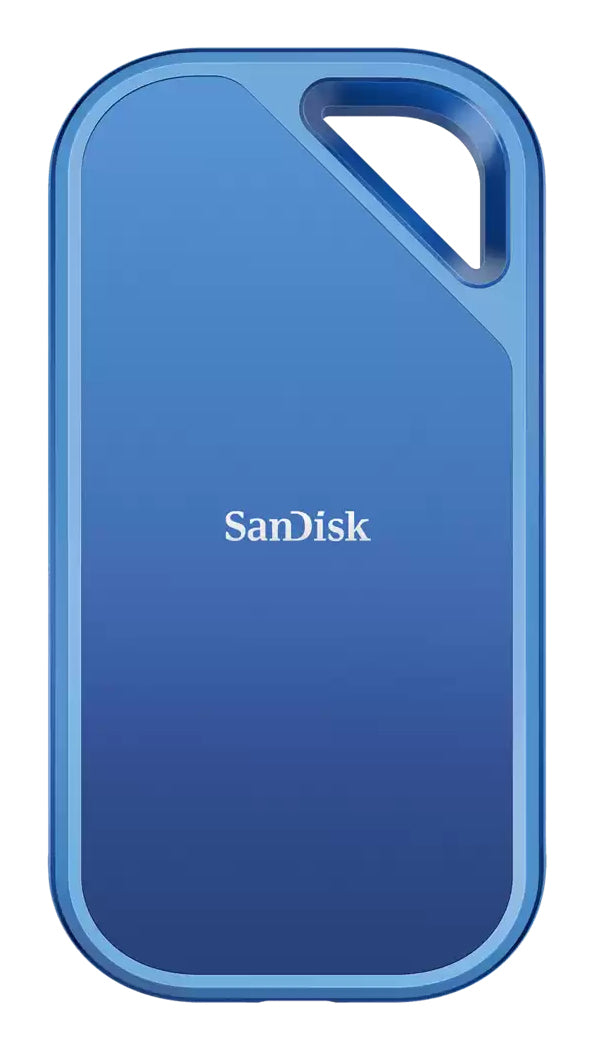 SanDisk SSD Creator Pro Portable – 2 TB, USB-C, USB 3.2 Gen 2x2, 2 000 MB/s Lesen/Schreiben, NVMe, IP65