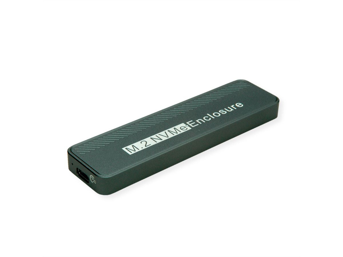 VALUE M.2 SSD-Gehäuse – 1-Bay, NVMe, USB 3.2 Gen 2x2, für M.2 2242/2260/2280