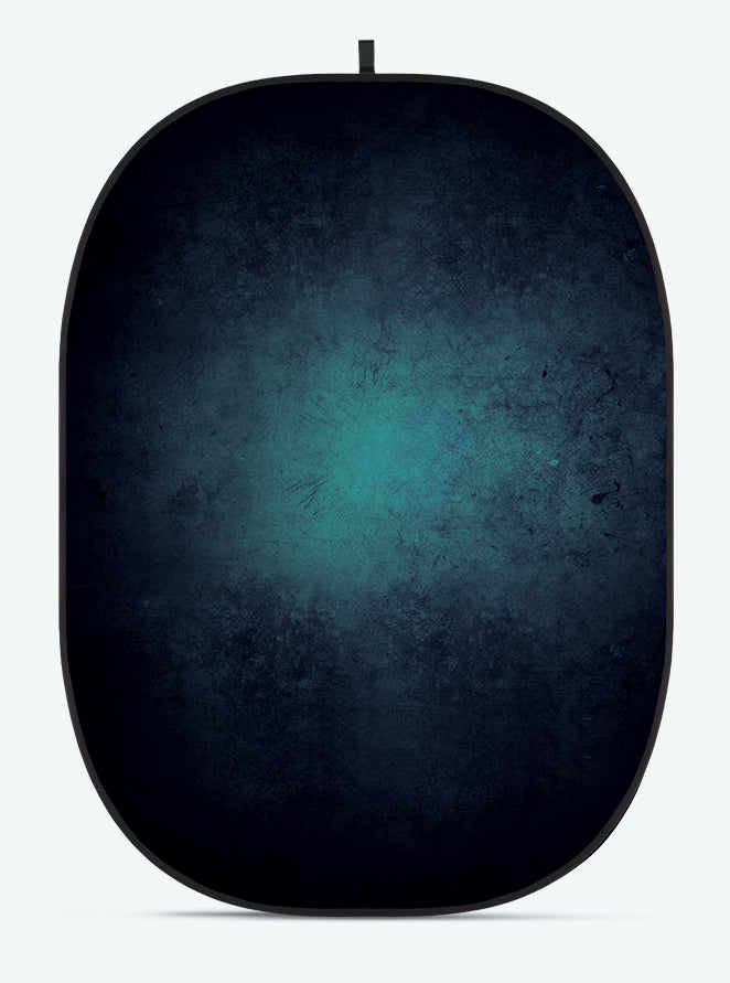 Godox CBA-TA0001 Falthintergrund – 1500 × 2000 mm, Kunstfaser – Blau/Schwarz – mit Tragetasche