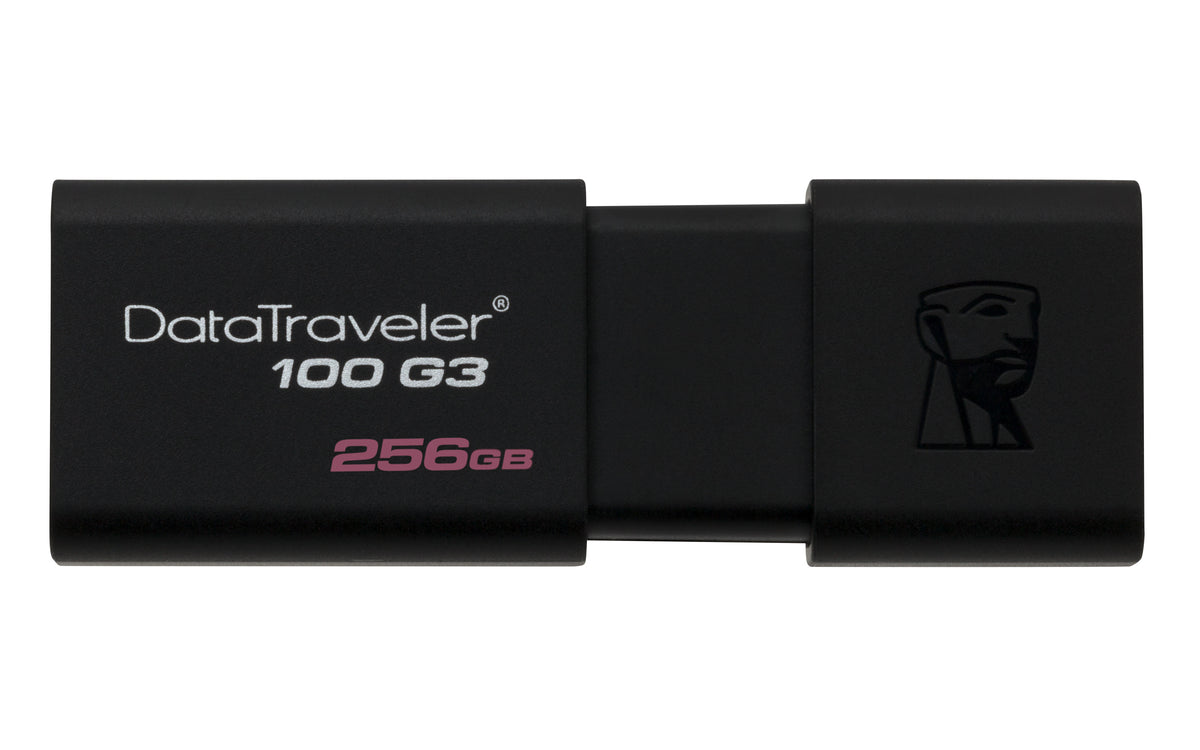 Kingston Technology Kingston DataTraveler 100 G3 – 256 GB, USB 3.2 Gen 1 (USB‑A), 130 MB/s