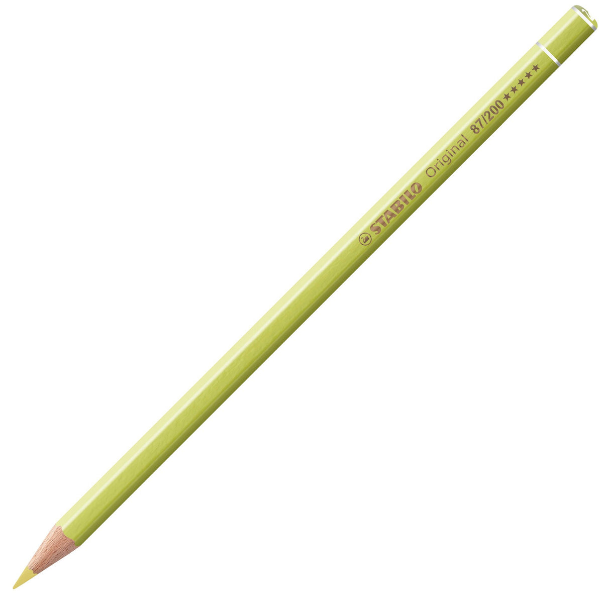 STABILO Buntstift Original – Minen‑Ø 2,5 mm, Einzelstift Weiss