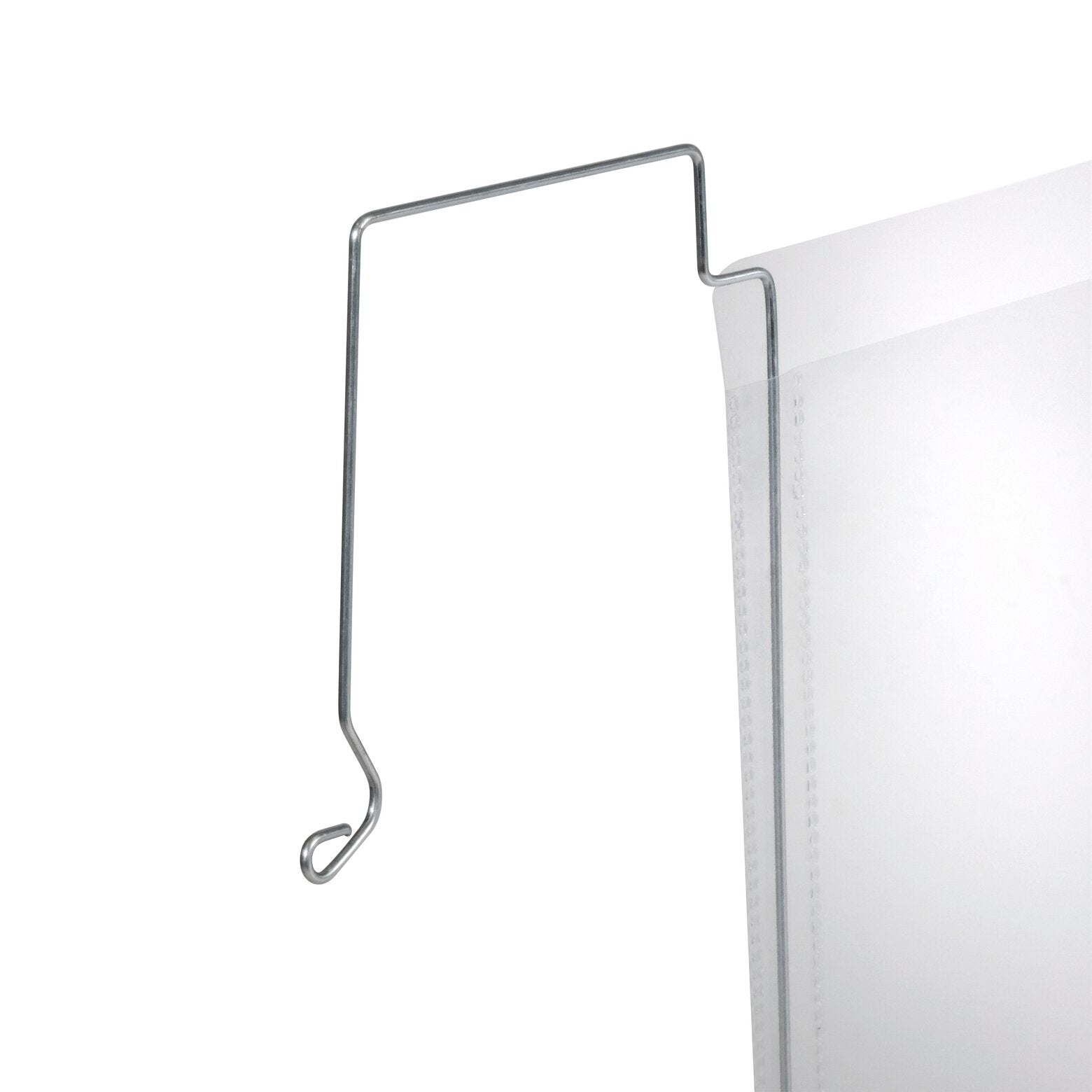 Durable Drahtbügeltasche – A5 quer, PP transparent, 50 Stück