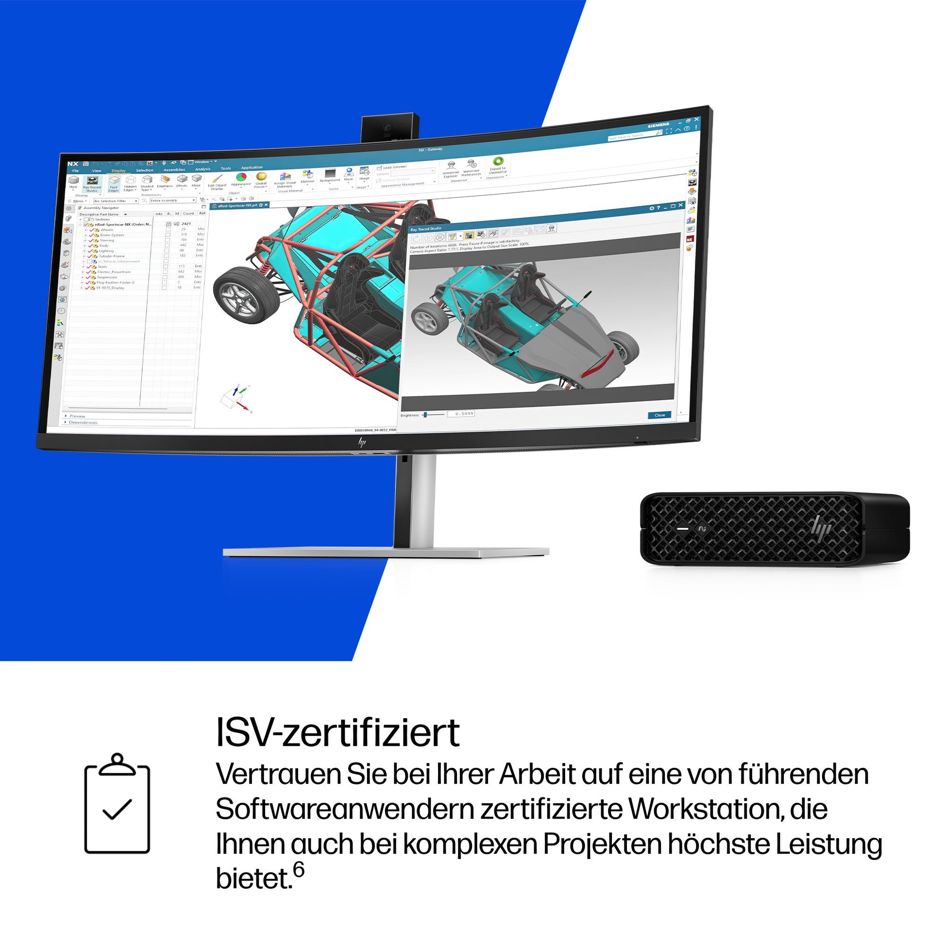 HP Micro – Intel Core Ultra 7 265, 32 GB RAM, 1 TB SSD, NVIDIA RTX A400 4 GB, Windows 11 Pro