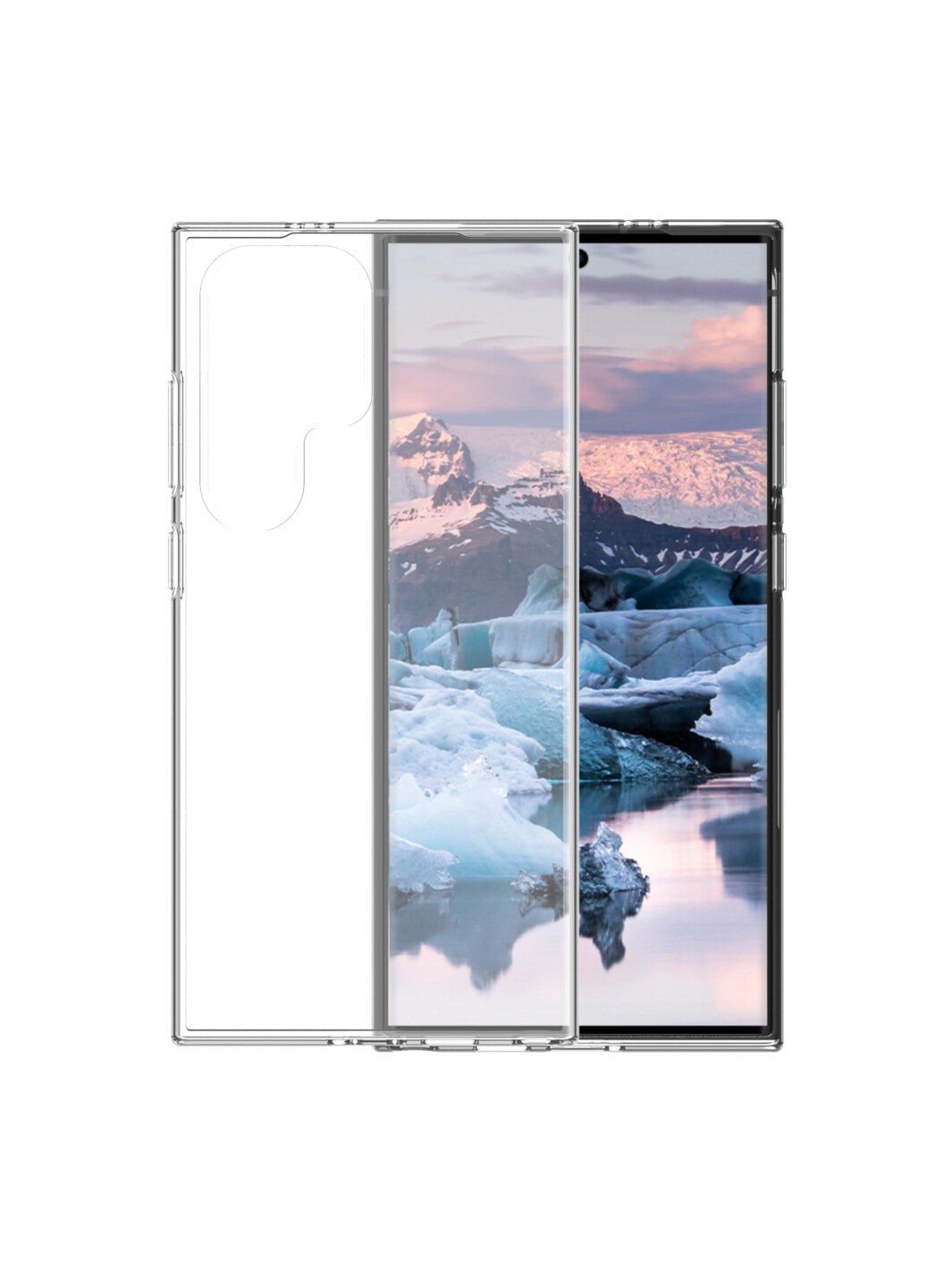 dbramante1928 Greenland – Backcover – für Samsung Galaxy S24 Ultra, Recycling-Kunststoff, transparent