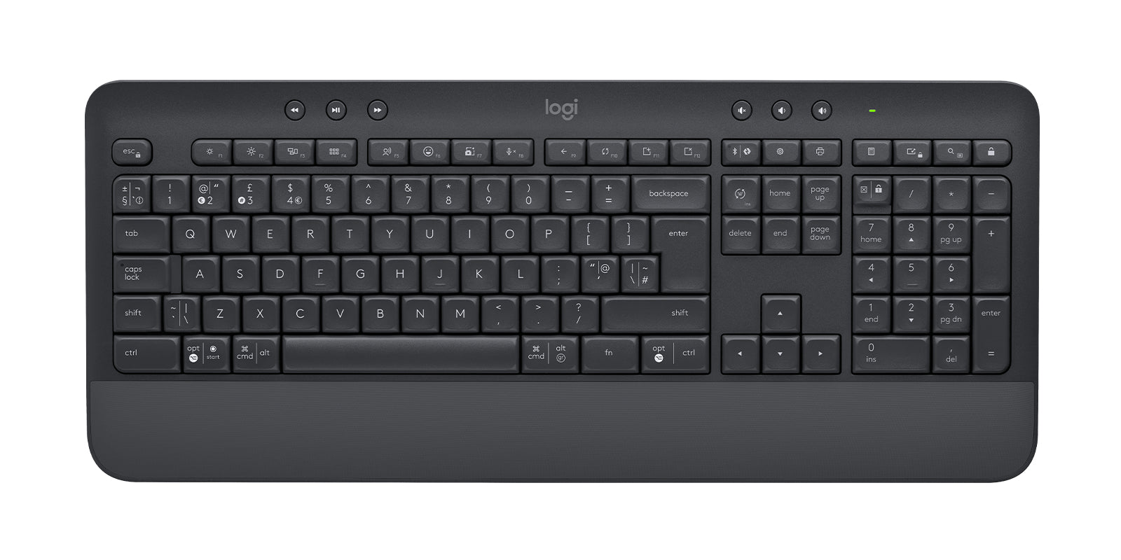 Logitech MK650 für Business – Tastatur-Maus-Set – Membran – Bluetooth & 2,4 GHz (Logi Bolt) – Graphit