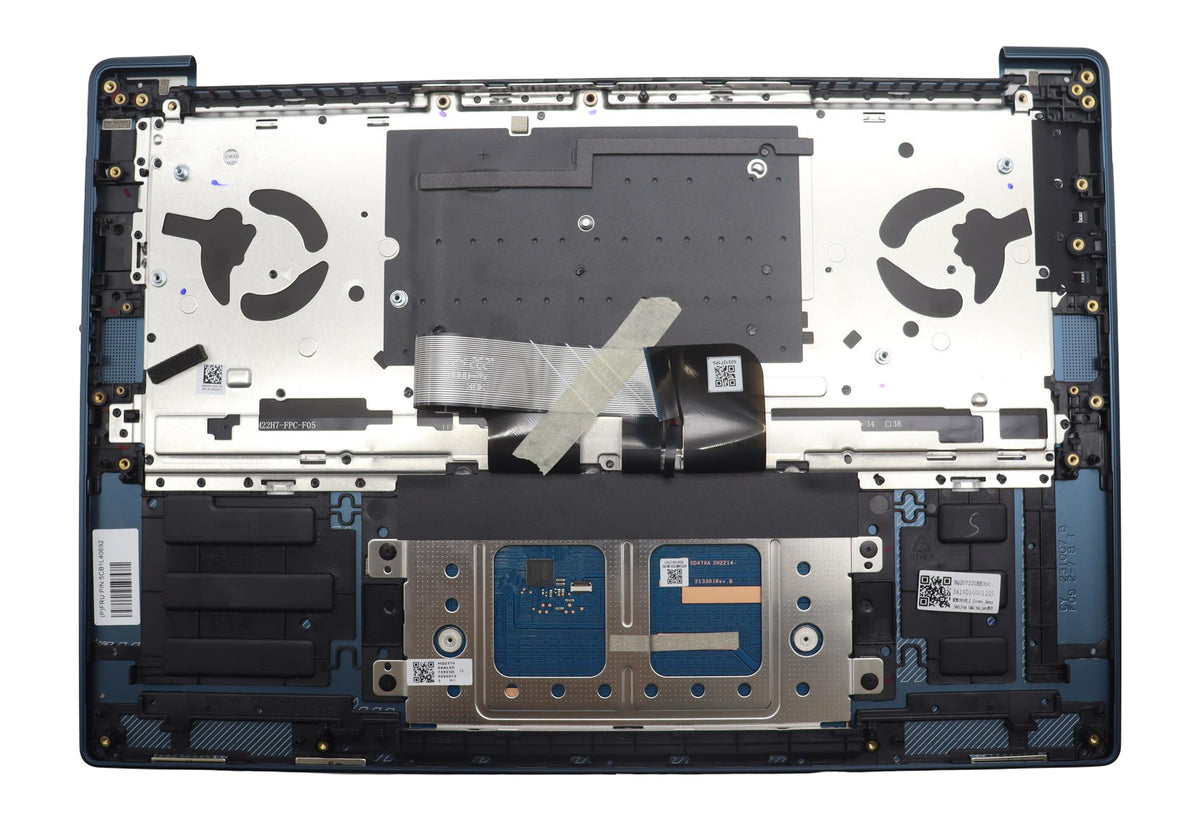 Lenovo Cover-Tastatur – beleuchtet – ohne Ziffernblock – türkis, mehrfarbig – für Yoga Pro 7 14IRH8