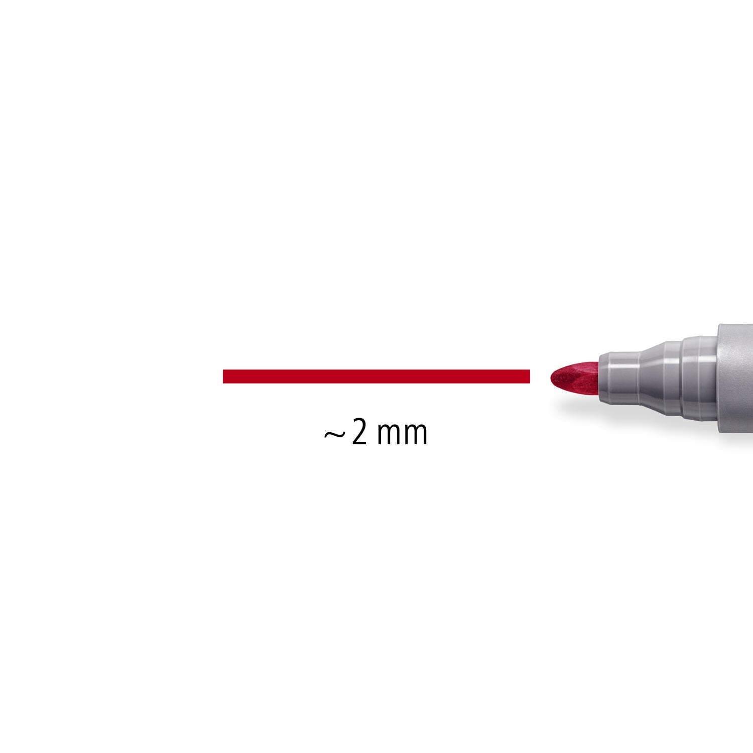 Staedtler Flipchart-Marker – Keil- & Rundspitze 2 mm, 8 Farben, 8er Set, Cap-Off – für Flipcharts/Papier
