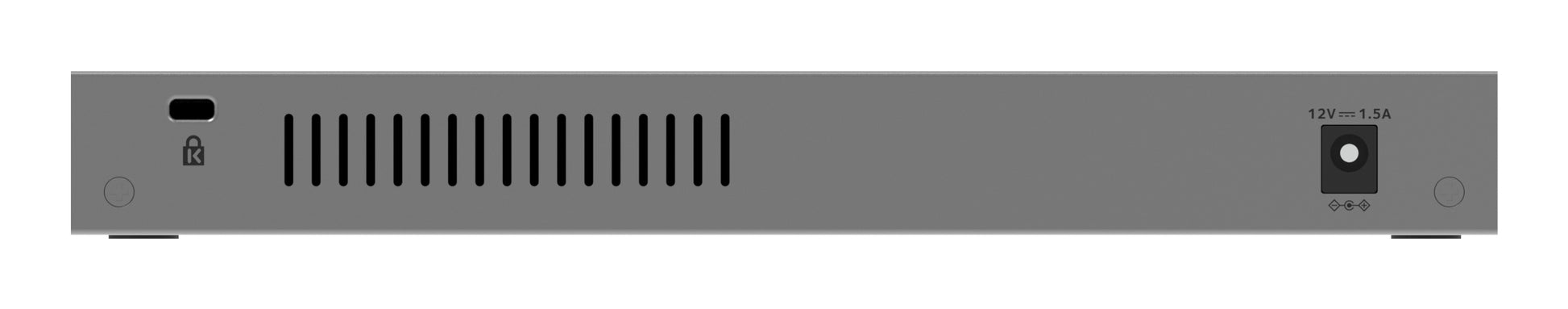 NETGEAR GS108MX-100EUS – Unmanaged L2 Switch – 8× 1G, 1× 10G, Desktop (Rack-Montage-Set)