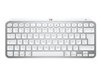 Logitech MX Keys Mini – Tastatur, kabellos (Bluetooth), CH-Layout (DE-CH), 60%, Scherenmechanik – für macOS