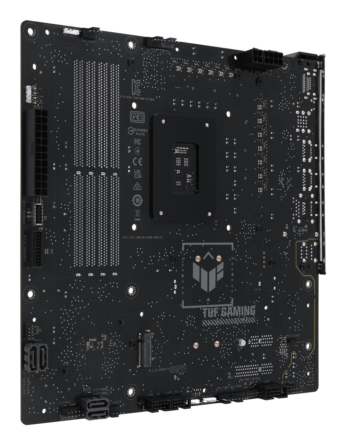 ASUS TUF GAMING B760M-BTF WIFI D4 – Mainboard – LGA 1700, Intel B760, mATX, DDR4