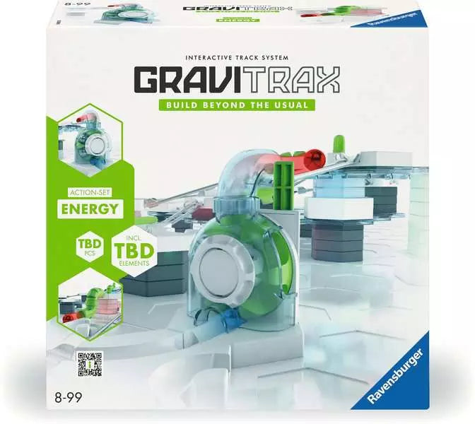 Ravensburger GraviTrax Action-Set Energy Weltpackung – 157-teilig – ab 8 Jahren – Kunststoff – mehrfarbig