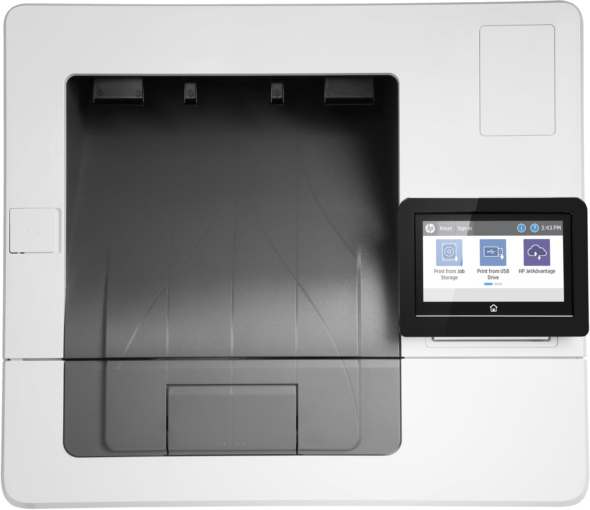 HP LaserJet Enterprise M507x – Schwarz-Weiss, A4, Duplex, WLAN, LAN, USB, 43 Seiten pro Minute, AirPrint, Mopria