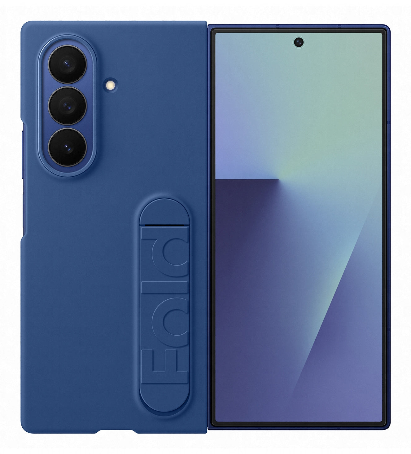 Samsung Backcover – für Samsung Galaxy Z Fold7 – blau – Silikon