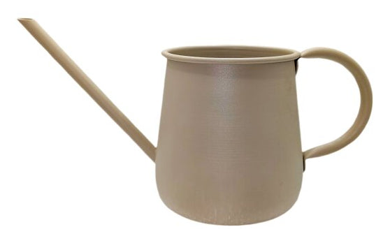 CHALET Giesskanne – 1000 ml – Metall, beige – 27 × 11 × 13 cm
