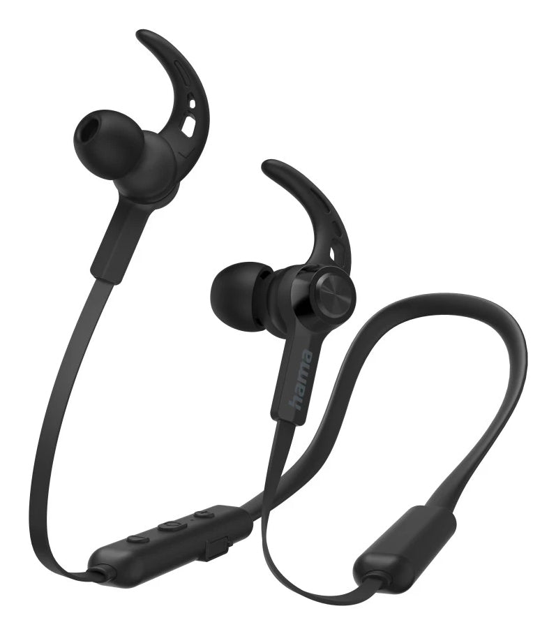 Hama Freedom Neck III In-Ear Kopfhörer – Ohrbügel, Stereo, Schwarz, BT 5.3