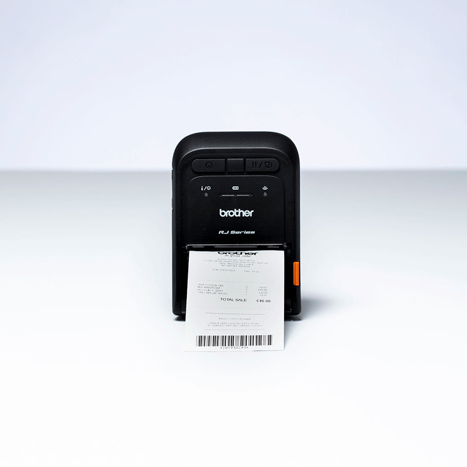 Brother RJ-2035B – Bondrucker, Thermodirekt, bis 50,8 mm, Bluetooth