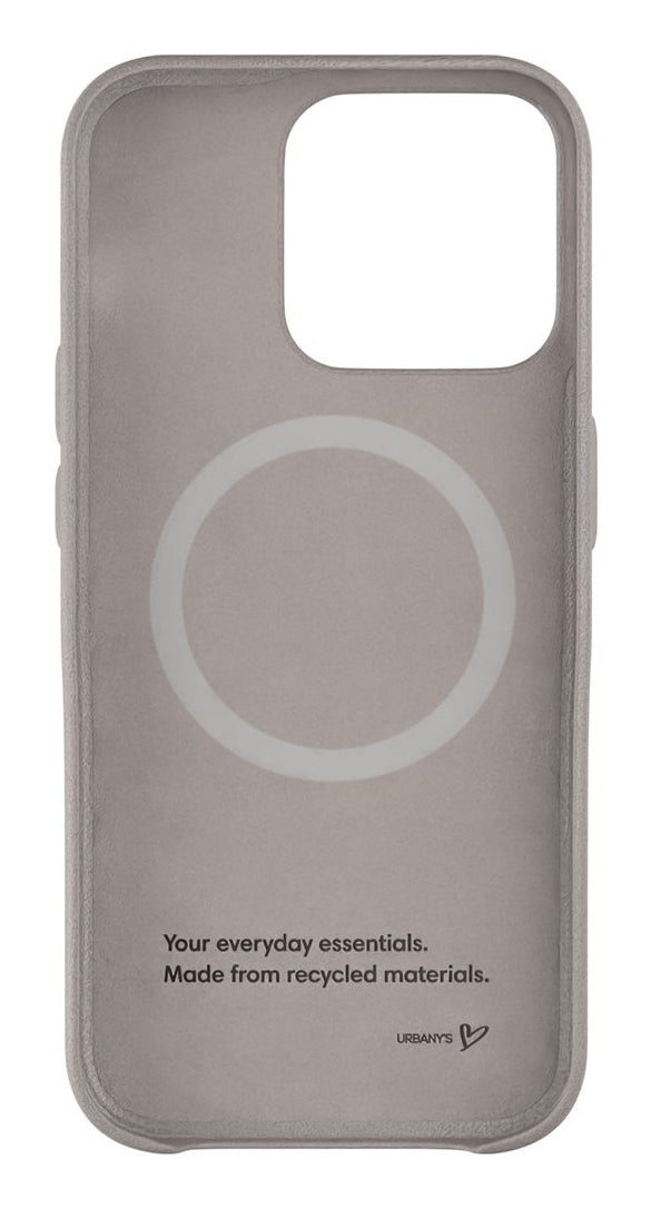 Urbany's Backcover – für Apple iPhone 16 Pro Max, MagSafe, PU, Taupe