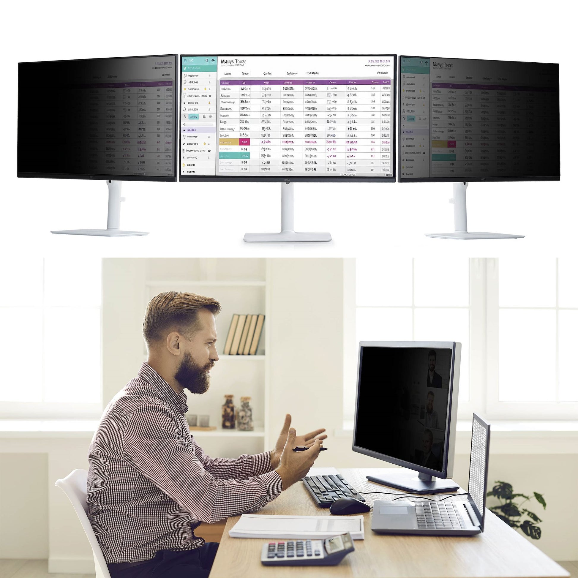 StarTech.com Magnetischer Blickschutzfilter für 23" Monitor, 16:9 – 518 × 290 mm