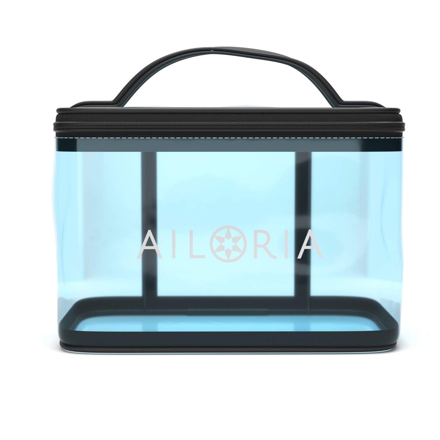 Ailoria Kosmetiktasche Vanity – wasserfest – 3 l – Sky Blue – Polyvinylchlorid (PVC)