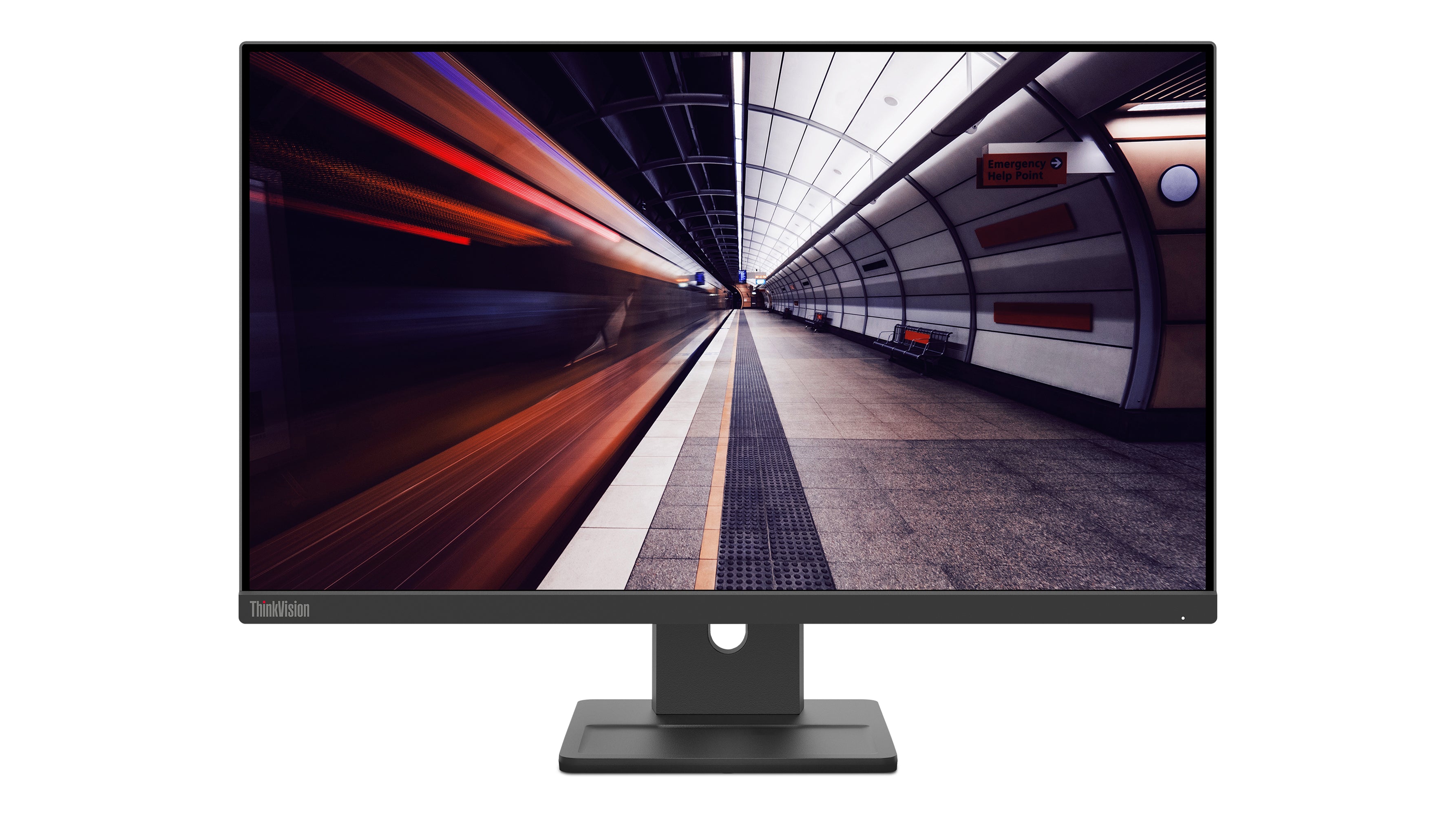 Lenovo ThinkVision E24-30 – Monitor, 23,8", Integrierte Lautsprecher, VESA 100 × 100, Raven Black