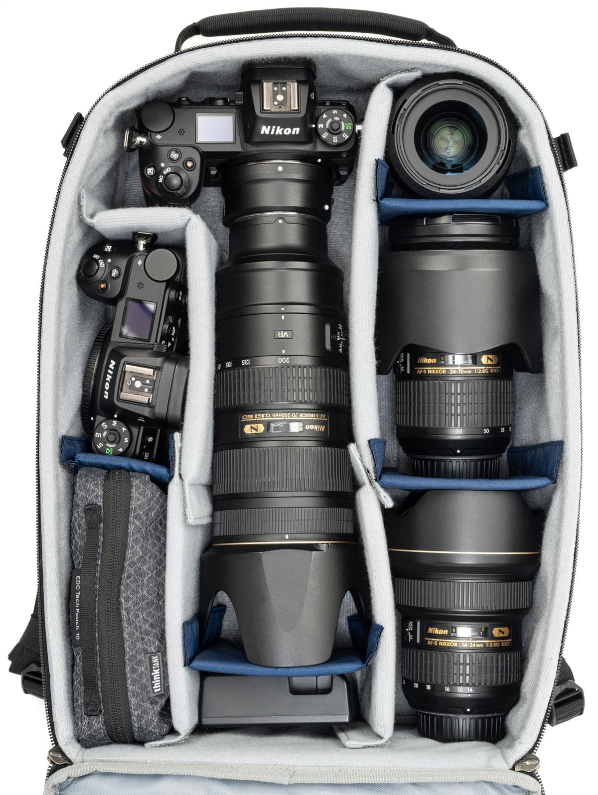 Think Tank Mirrorless Mover Kamerarucksack – 18 l, für spiegellose Systemkameras – Grau