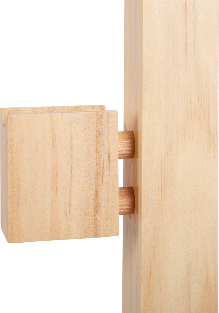 Small foot Hindernis – für draussen geeignet – 39 × 80 × 30 cm – ab 3 J. – Stoff, Textil, Holz – mehrfarbig