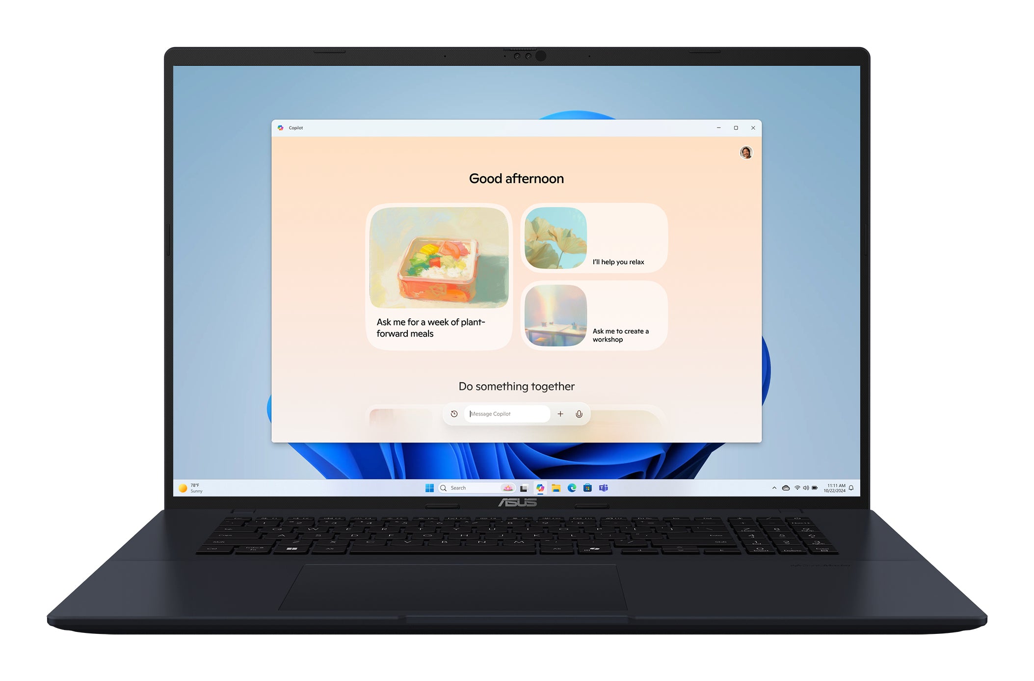 ASUS Vivobook 18 D1807HA-S8137XS – Laptop – 18,4" WUXGA, 32 GB, 1 TB, Windows 11 Pro
