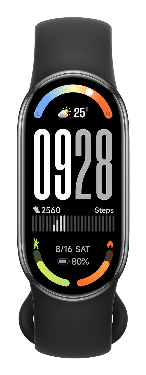 Xiaomi Watch 5 47 mm – Aluminium Silber, Sportband, Grün, 50 m, für iPhone
