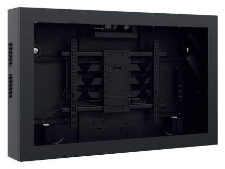 Hagor SOP Option Frontscheibe – Frontscheibe, Sicherheitsglas, Schutz vor Vandalismus, für 65" Displays, Schwa