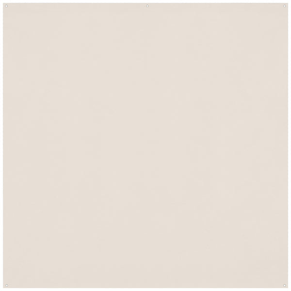 Westcott X-Drop Pro Hintergrund – 2438 × 2438 mm, Polyester, mit Tragetasche – Buttermilk White