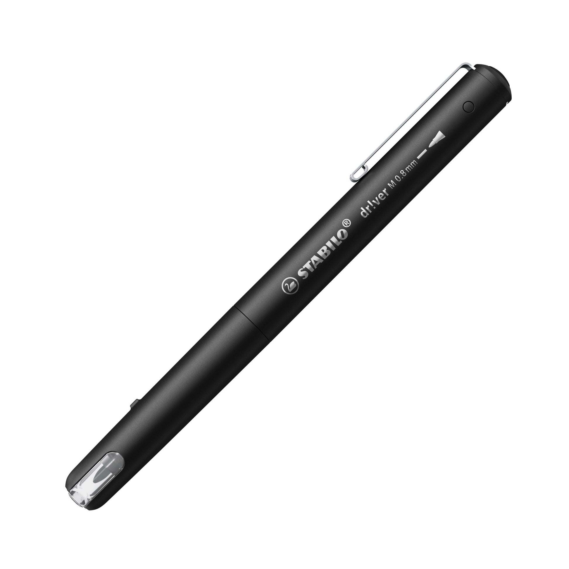 STABILO drver Fineliner – 0,8 mm, schwarz, 1 Stk.